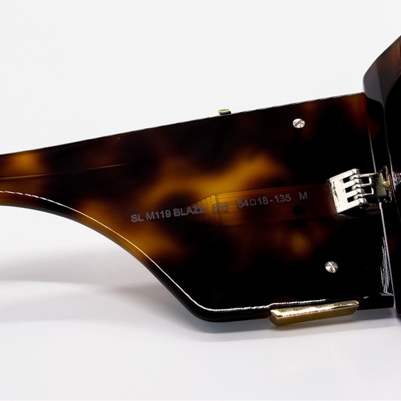 NEW SAINT LAURENT BLAZE SLM119 002 OVERSIZED BUTTERFLY WOMEN SUNGLASSES SL M119 - Picture 13 of 14